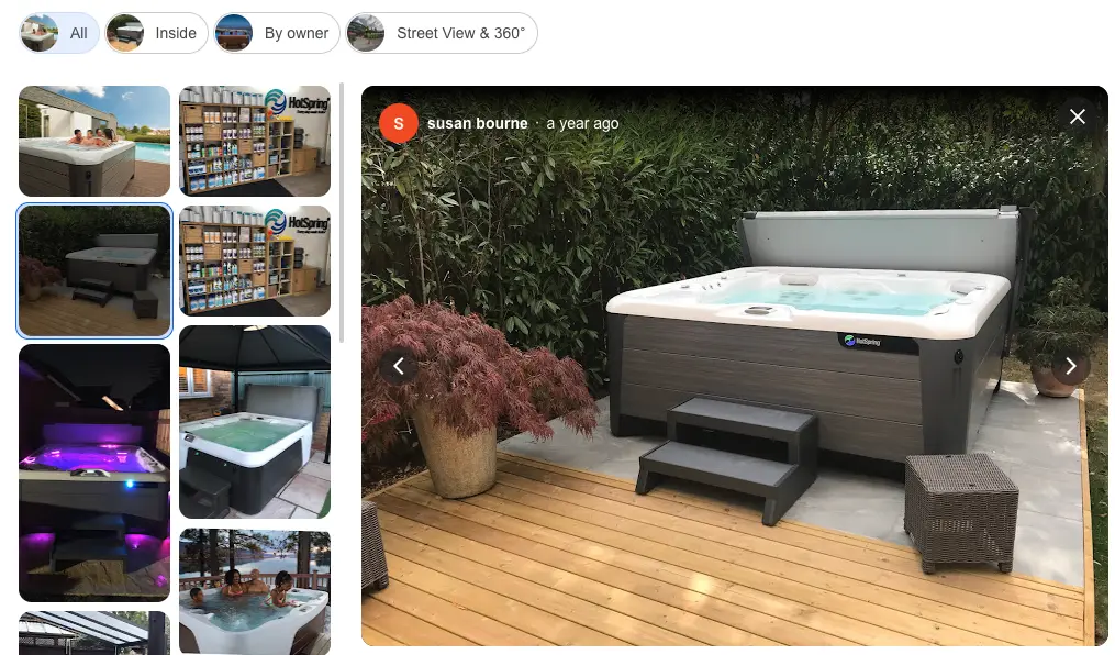 google business profile images