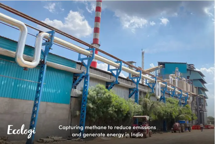 Capturing methane to reduce emissions in India