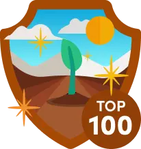 Ecologi top 100 climate positive workforce badge