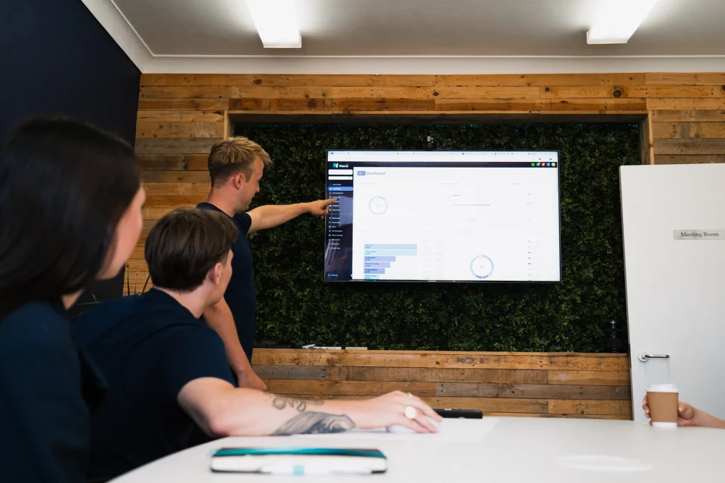 The designbox Microsoft Ads team at work in our Essex studio