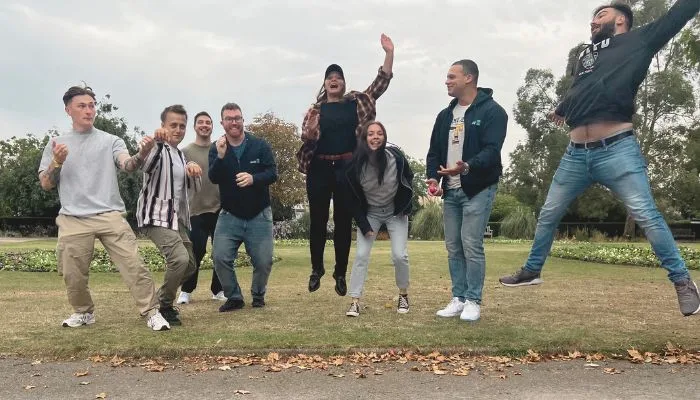 Life at designbox: the team out of the studio