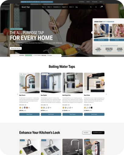 WooCommerce website design by designbox