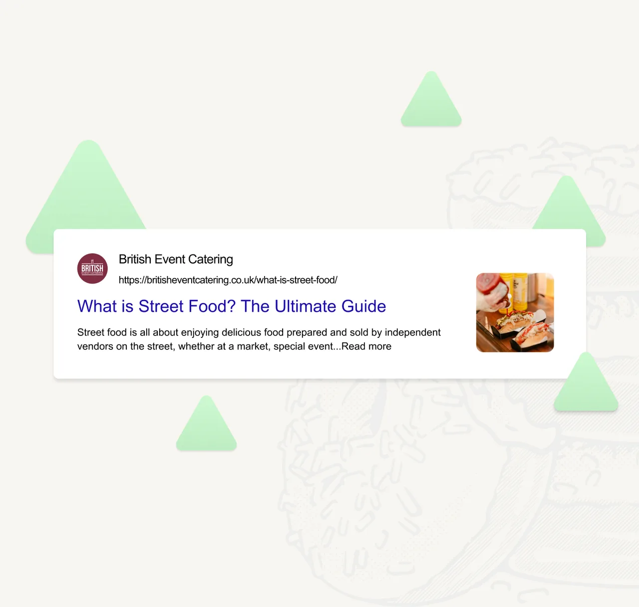 British Event Catering Google Ads