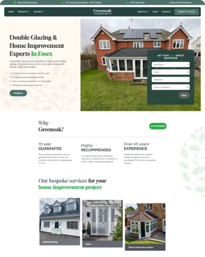 Clinic website designed by designbox to drive bookings