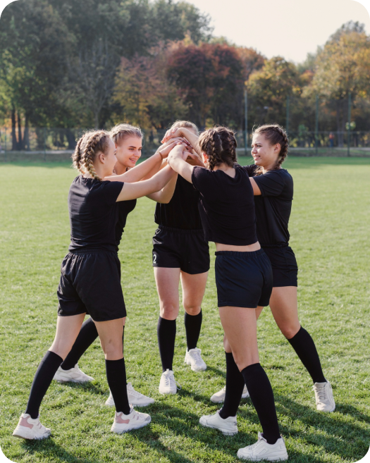 Sports club and academy membership website design by designbox