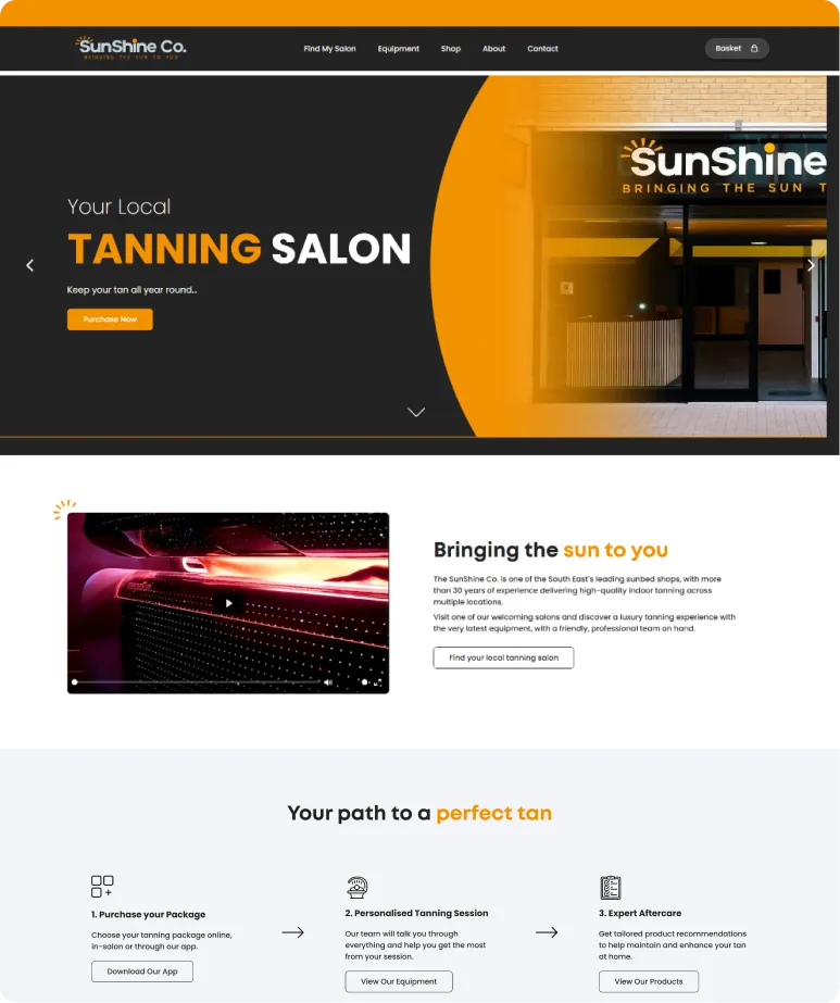 A WooCommerce store built by designbox