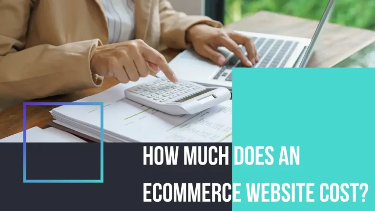 How much does an ecommerce website cost? blog post image