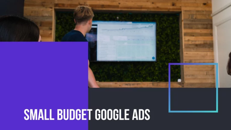 google ads small budget thumb nail