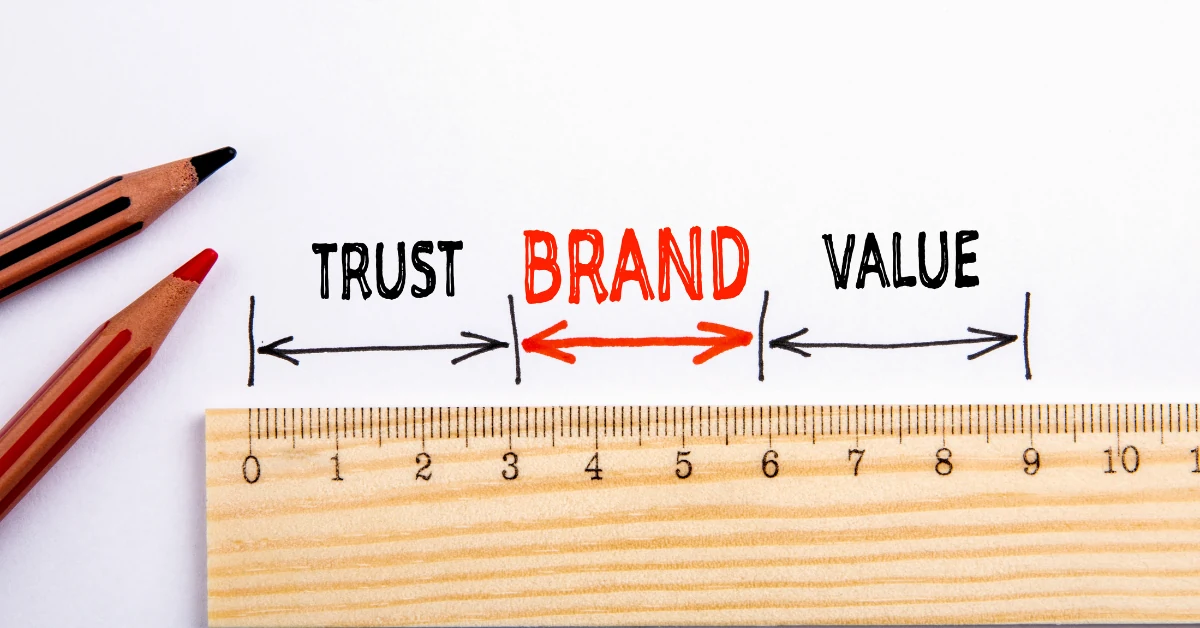 mastering ecommerce conversion rate optimisation trust brand value graphic
