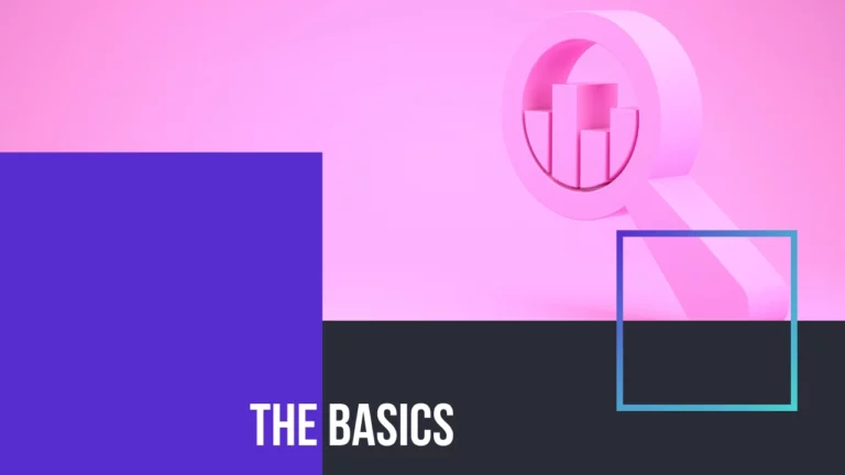 Pink SEO magnify glass