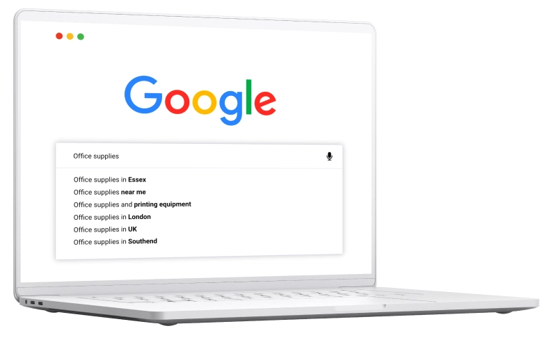 seo services in southend on sea design box google search results